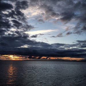 sunset anchorage